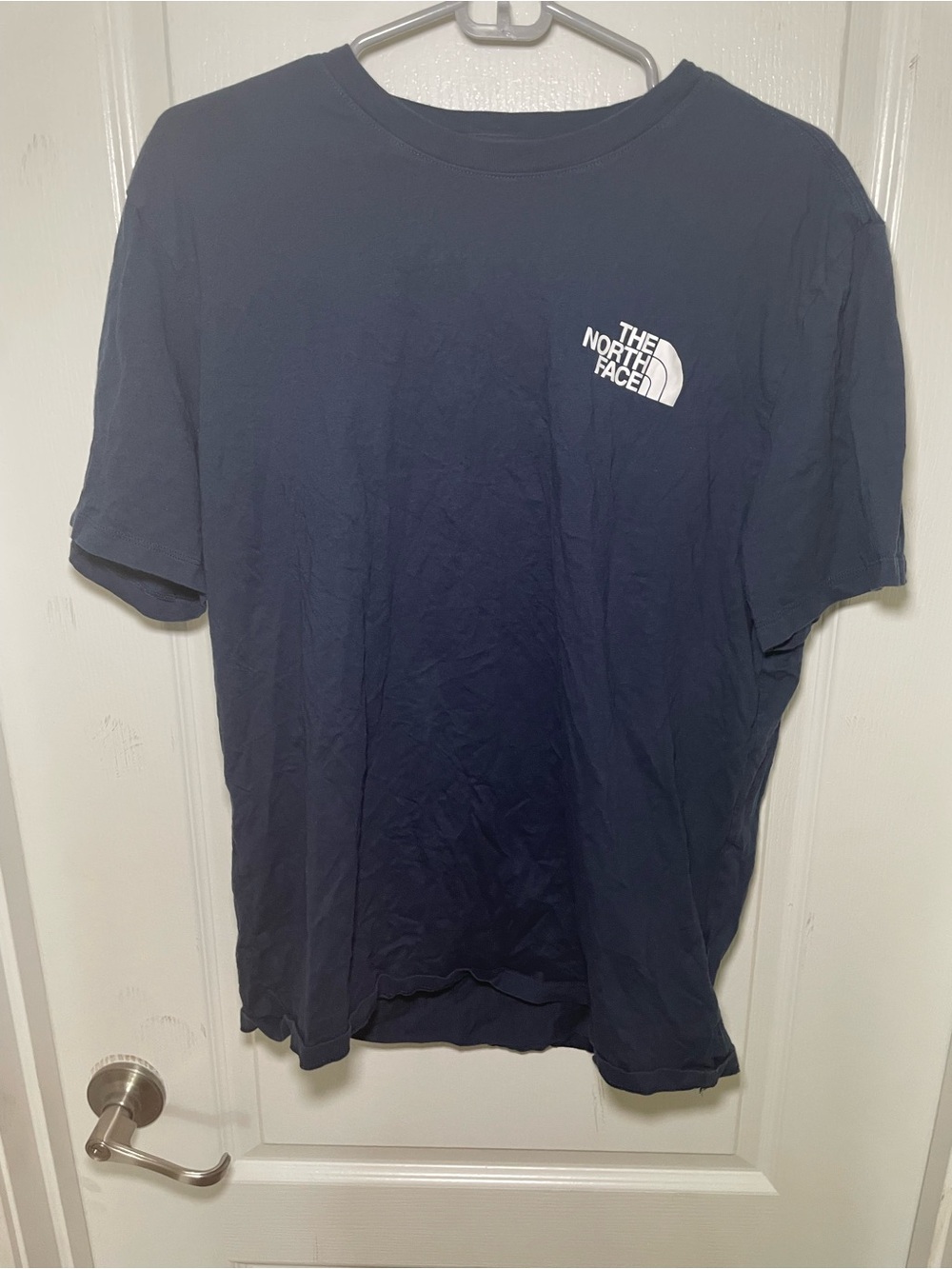 The North Face Navy Short Sleeve Logo Tee
